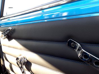 Panneau de porte personnalisé Austin Mini RC Sellerie