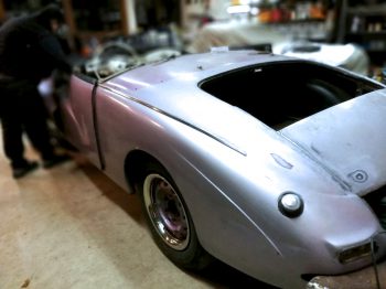 Rénovation Sunbeam Alpine RC Sellerie RC Sellerie