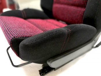 Rénovation siège tissu Peugeot 205 GTI Quartet RC Sellerie