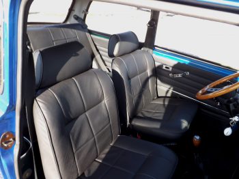 Rénovation sièges cuir Austin Mini RC Sellerie