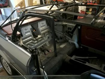 Restauration capote BMW 325 E30 cabriolet RC Sellerie