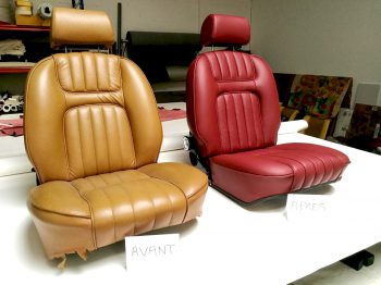 Sellerie cuir 504 Cabriolet Renaissance RC Sellerie