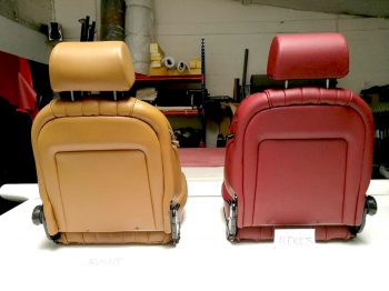Sellerie cuir 504 Cabriolet Renaissance RC Sellerie