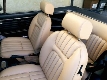 Sellerie cuir 504 Cabriolet RC Sellerie