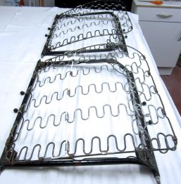 Siège Panhard PL 24 pendant travaux RC Sellerie