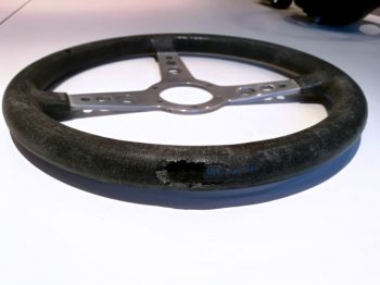 Volant cuir Alpine A310 avant rénovation RC Sellerie