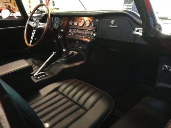 Sellerie cuir Jaguar type E rénovée RC Sellerie