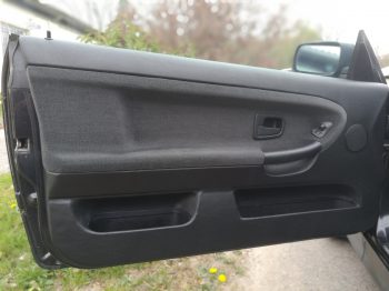 Remplacement tissu contre-porte E36 RC Sellerie