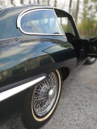 Jaguar Type E Réalisation sellerie cuir RC Sellerie