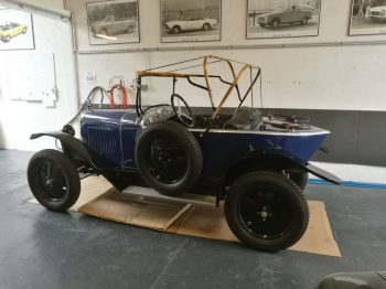 Création capote citroën 5hp RC Sellerie