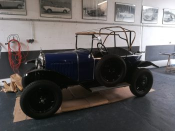 Création capote citroën 5hp RC Sellerie