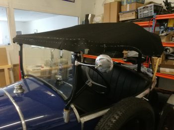 Création capote citroën 5hp RC Sellerie