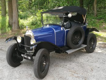 Création capote citroën 5hp RC Sellerie