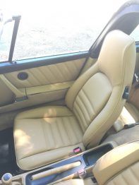 Rénovation siège cuir porsche 964 RC Sellerie