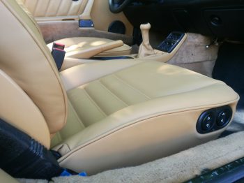 Rénovation siège cuir porsche 964 RC Sellerie