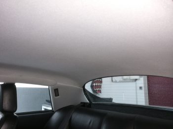 Remplacement ciel de toit coupé XJS RC Sellerie