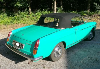 Remplacement capote cabriolet Peugeot 404 RC Sellerie