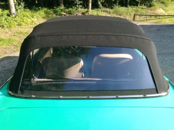 Remplacement capote cabriolet Peugeot 404 RC Sellerie