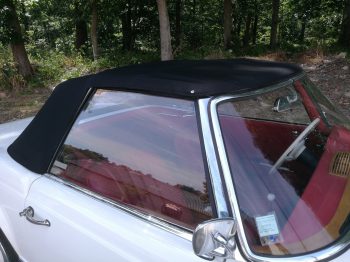 Remplacement capote Mercedes 230 SL Pagode RC Sellerie