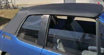 Renouvellement capote en vinyle 205 Cabriolet Junior RC Sellerie