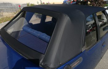 Renouvellement capote en vinyle 205 Cabriolet Junior RC Sellerie