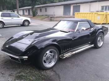 Remplacement capote vinyle Corvette cabriolet C3 RC Sellerie