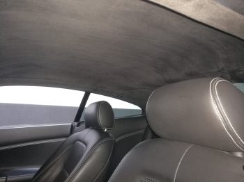 Rénovation ciel de toit en Alcantara sur Jaguar XKR-S par RC Sellerie RC Sellerie