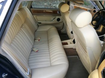 Rénovation sièges cuir magnolia Jaguar XJ40 RC Sellerie