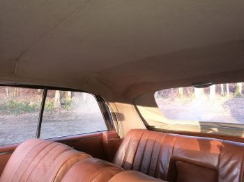 Mercedes W111 Cabriolet remplacement capote en alpaga RC Sellerie