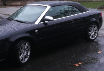 Remplacement capote en Alpaga Audi RS4 RC Sellerie