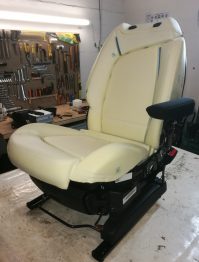 Remplacement sellerie cuir C4 Spacetourer siège démonté RC Sellerie
