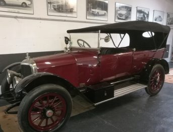 Rénovation capote Alpaga Torpedo X19 Panhard Levassor RC Sellerie
