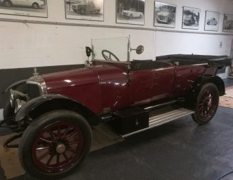 Rénovation capote Alpaga Torpedo X19 Panhard Levassor RC Sellerie