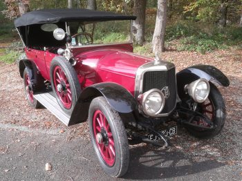 Rénovation capote Alpaga Torpedo X19 Panhard Levassor RC Sellerie