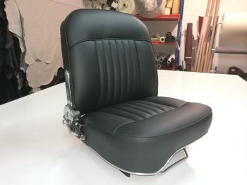 Rénovation Sellerie cuir Peugeot 404 Cabriolet RC Sellerie