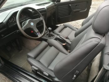 Rénovation sellerie en cuir complète BMW E30 RC Sellerie