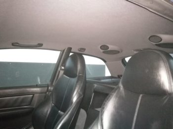 Remplacement du tissu de ciel de toit avec HP intégrés sur Coupé BMW Z3 3.0 par RC Sellerie RC Sellerie
