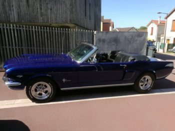 Couvre capote Ford Mustang Cabriolet RC Sellerie
