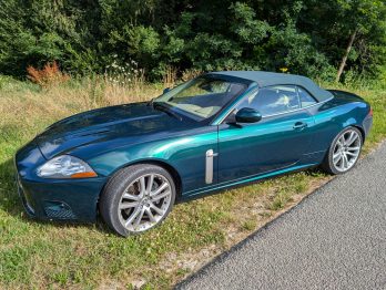 Remplacement capote en Alpaga  sur Jaguar XKR par RC Sellerie RC Sellerie