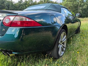 Remplacement capote en Alpaga  sur Jaguar XKR par RC Sellerie RC Sellerie
