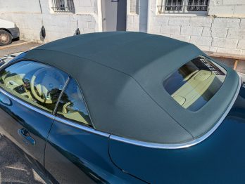Remplacement capote en Alpaga  sur Jaguar XKR par RC Sellerie RC Sellerie
