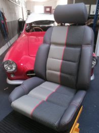 Réalisation siège cuir tissu ramier 205 GTI 1.9L par RC Sellerie RC Sellerie
