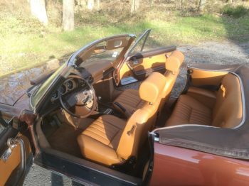 Réalisation d'une sellerie cuir complète sur 504 Cabriolet série 2 par RC Sellerie RC Sellerie
