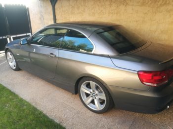 BMW E93 adaptations morphologiques du siège conducteur pour un meilleur maintien et suppression des sciatiques RC Sellerie