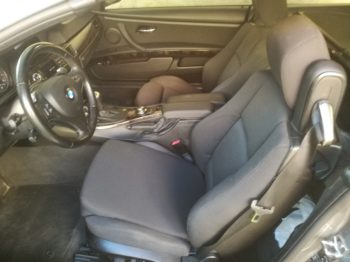 BMW E93 adaptations morphologiques du siège conducteur pour un meilleur maintien et suppression des sciatiques RC Sellerie