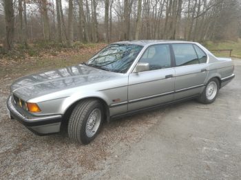 Remplacement tissu ciel de toit BMW 735 RC Sellerie
