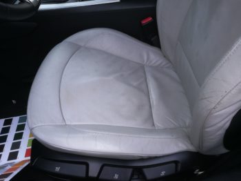 Siège en cuir Z4 avant rénovation RC Sellerie