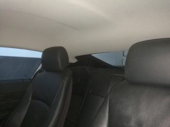 Remplacement du tissu de ciel de toit d'un Coupé BMW Z4 par l'Atelier RC Sellerie RC Sellerie