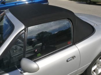 Changement capote Alpaga Mazda MX5 RC Sellerie