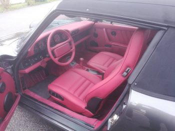 Remplacement capote Alpaga noire sur Porsche 911 - 964 par RC Sellerie RC Sellerie